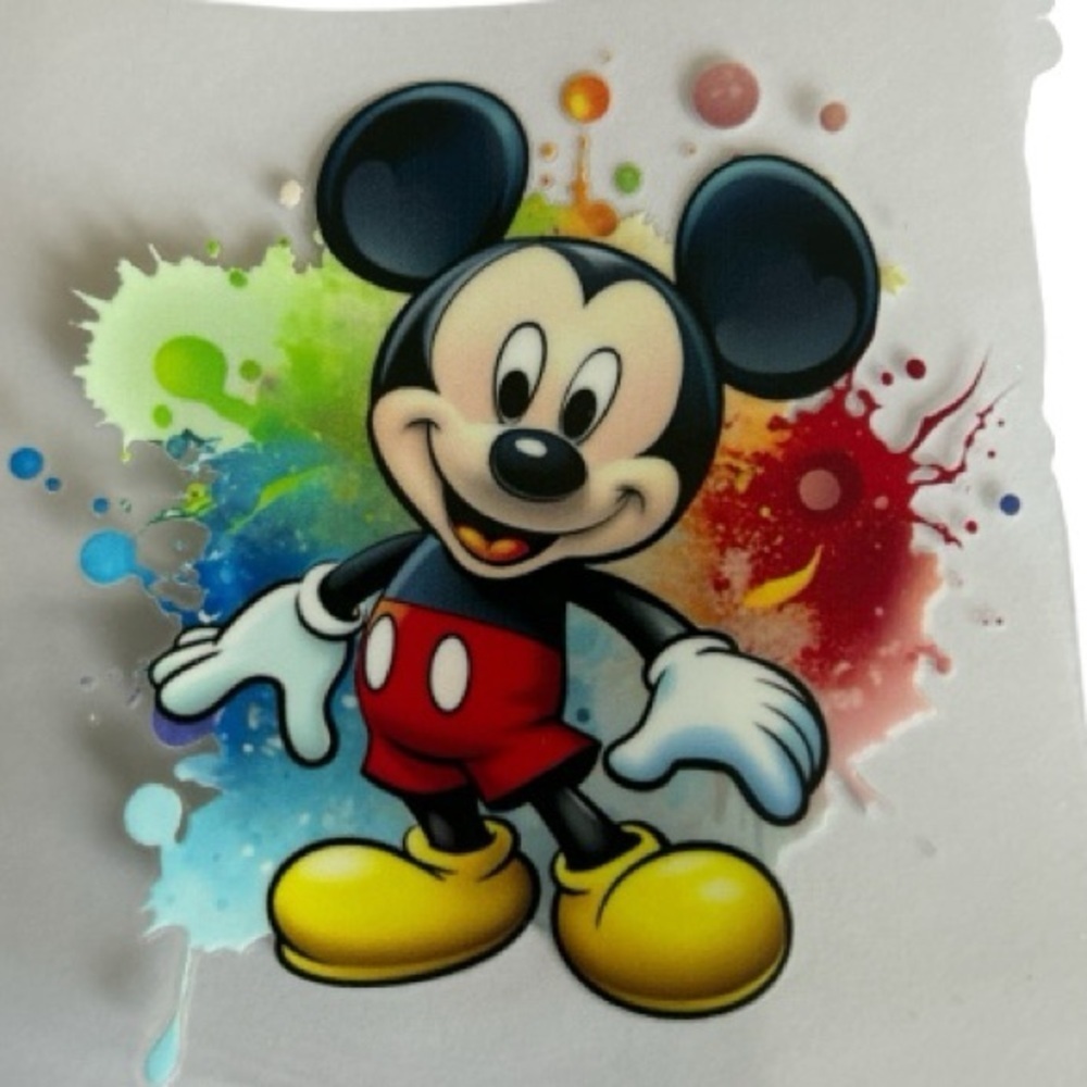 Mickey Mouse Cup Decal